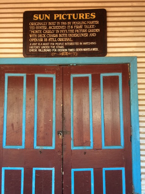 Sun Pictures cinema, Broom Western Australia