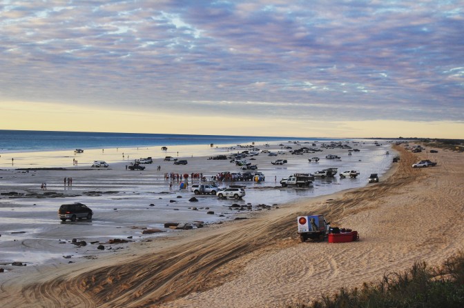 Long view Cable Beach, Broome Western Australia