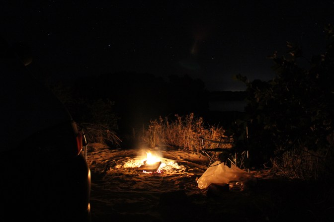 Campfire, Willie Creek Pearl Farm, Western Australia