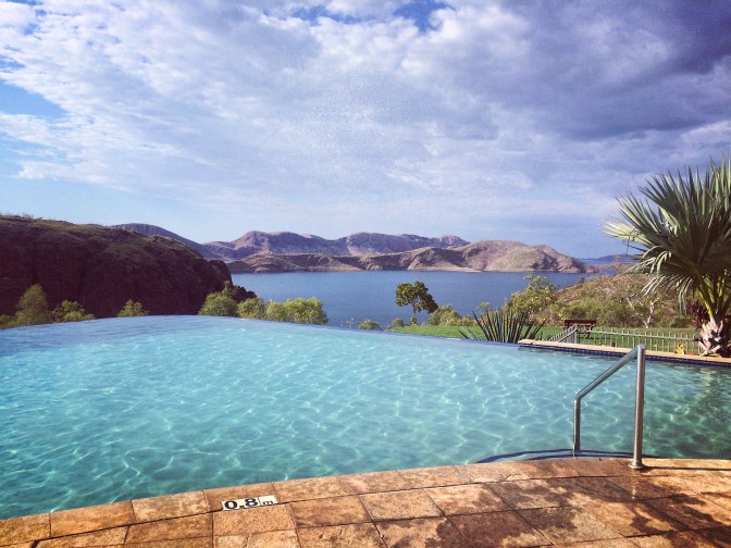Pool at Lake Argyle Resort, Kununurra Western Australia