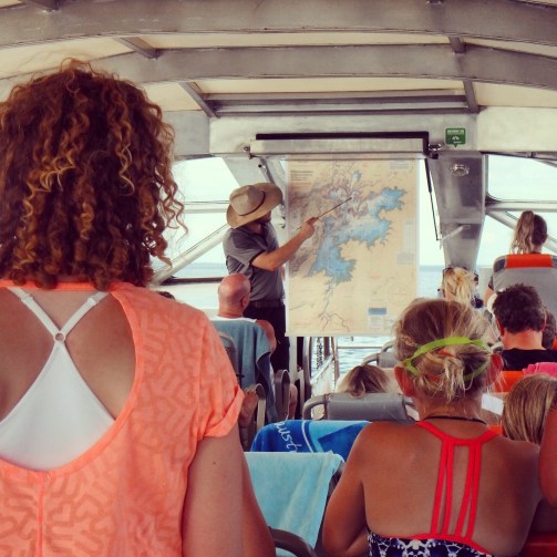 Map of Lake Argyle, Western Australia