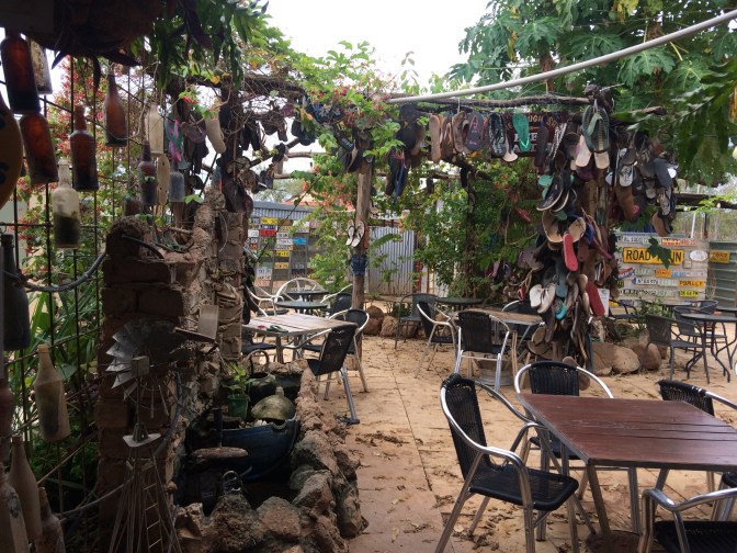 Daly Waters beer garden Northern Territory