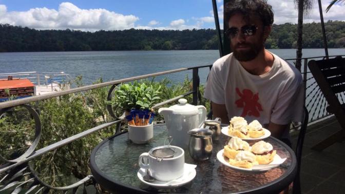 Devonshire tea, Lake Barrine, Atherton, Queensland
