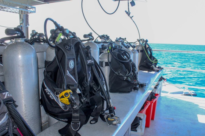 Dive apparatus, Great Barrier Reef, Queensland