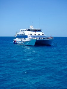 Liveaboard dive boat, Great Barrier Reef, Queensland