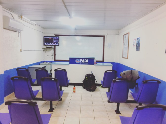 PADI training centre, Deep Sea Divers Den, Cairns Queensland