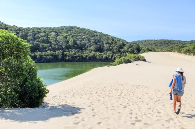 Lake Wabby, Fraser Island, Australia