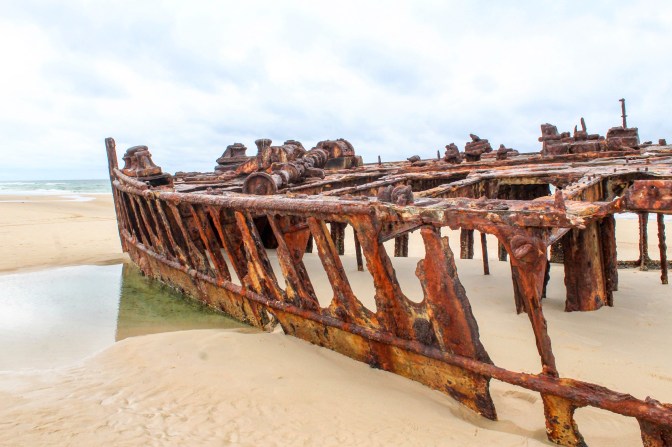 Maheno shipwreck, Fraser Island