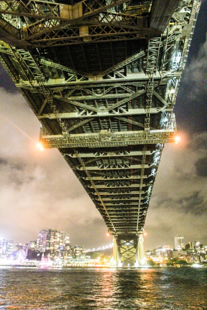 Underneath Sydney Harbour Bridge, New South Wales, Australia