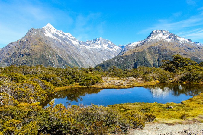 Key Summit view, Routeburn Track, New Zealand